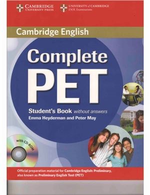 Student's Book without Answers and Workbook without Answers Complete Preliminary for Schools Student's Pack Includes Downloadable Audio English for Spanish Speakers
