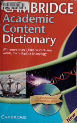 Cambridge Academic Content Dictionary - TiengAnhEDU